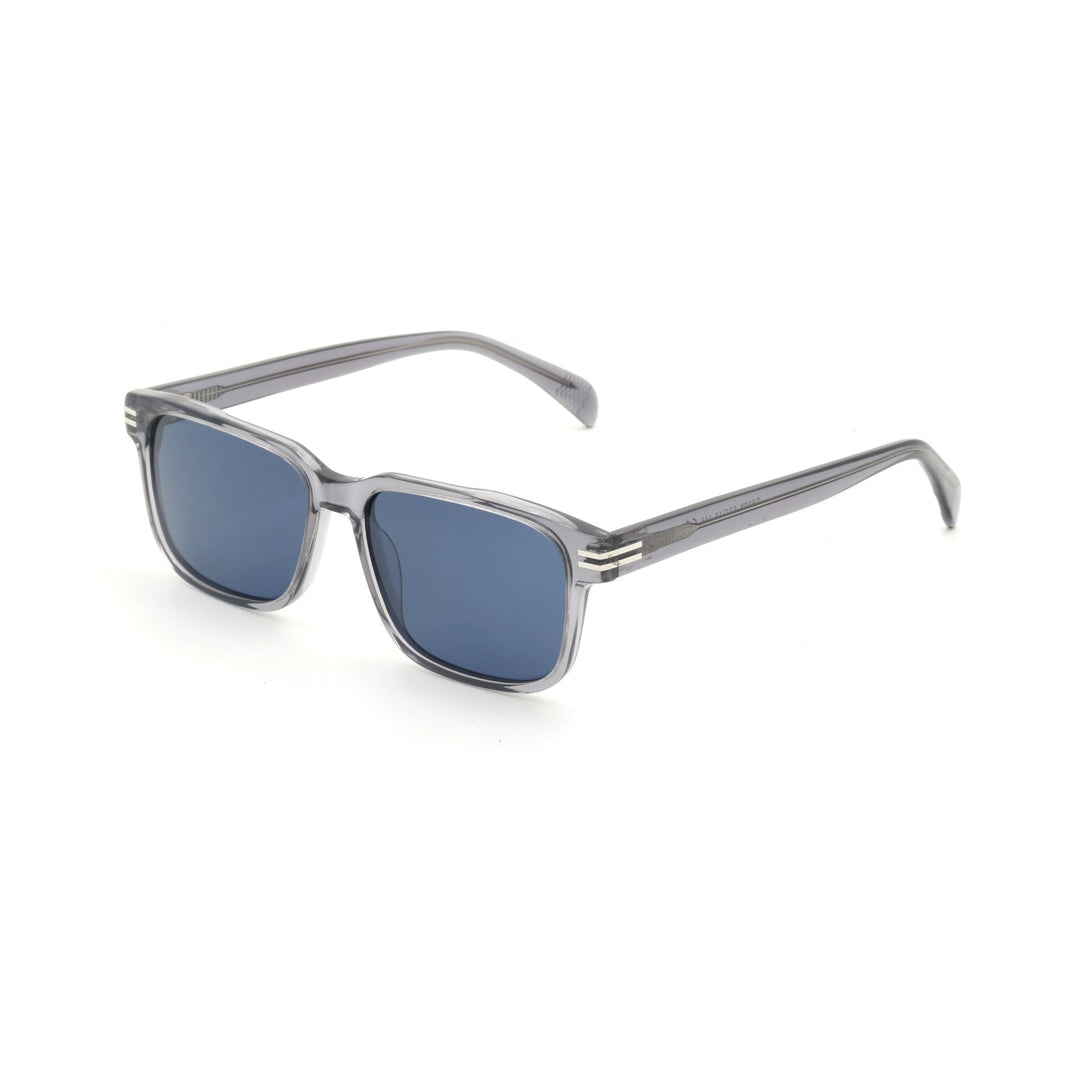 Women's fashionable sunglasses with transparent frame and green lenses Kalsten