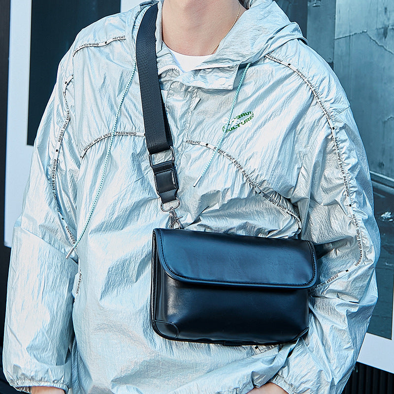 Leather Crossbody Messenger Bag Kalsten