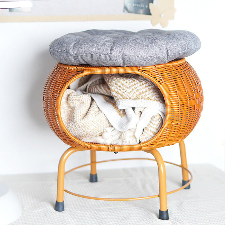 Ladies Modern Rattan Armchair by Kalsten