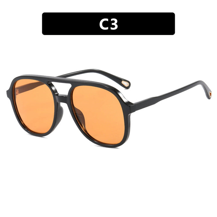 Women’s geometric sunglasses with luxurious frame Kalsten