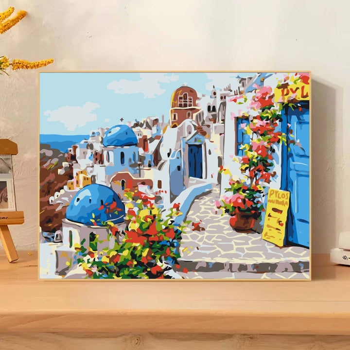 Scenic Landscape Art Canvas Print Kalsten