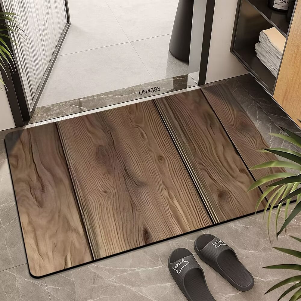 Textured Geometric Area Mat Kalsten