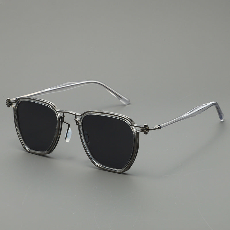 Ladies stylish sunglasses with angular design and UV protection Kalsten