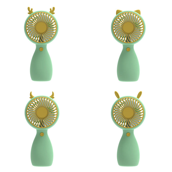 Unisex Portable Hand Fan in Playful Animal Design Kalsten