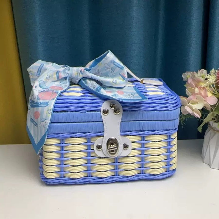 Women Robust Rattan Storage Box Kalsten