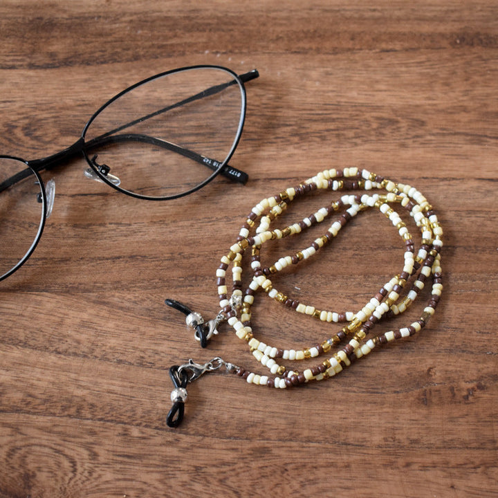 Colorful Handcrafted Beaded Eyewear Chain Kalsten