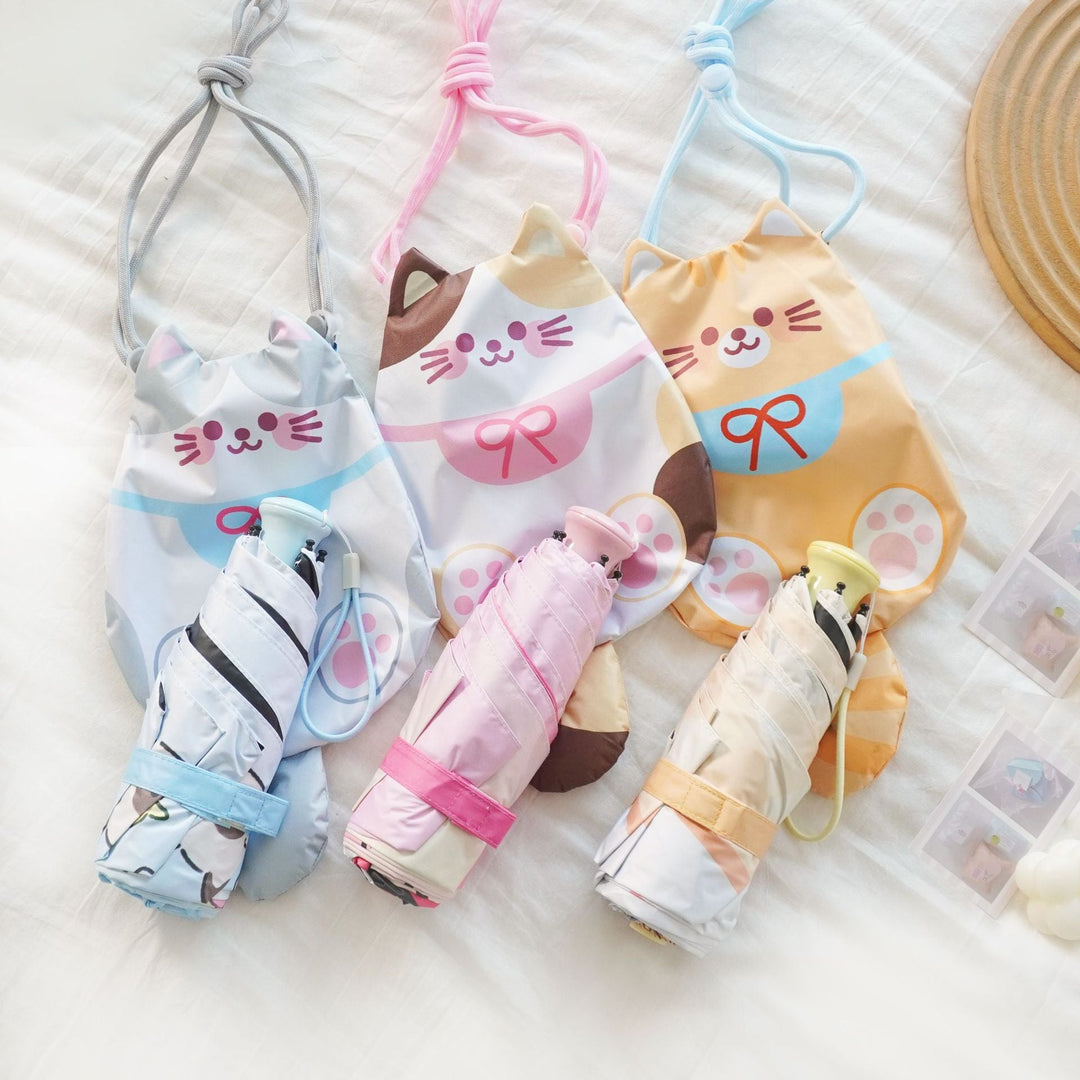 Women's funny folding umbrella with cute animal designs Kalsten