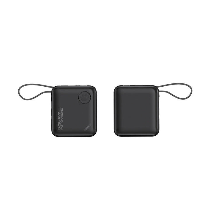 Compact power bank with fast charging function and carrying strap Kalsten