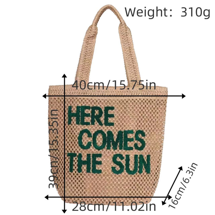 Tote bag with creative lettering Kalsten