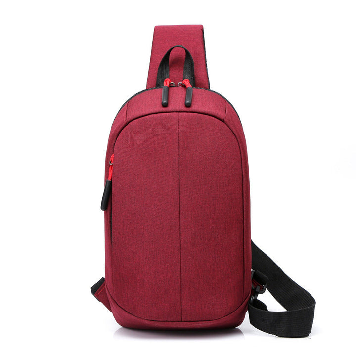 Sling backpack with breathable back and practical compartments Kalsten