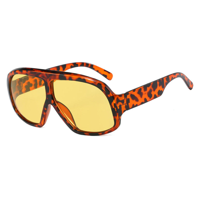 Ladies oversized sunglasses in fashionable tortoiseshell pattern Kalsten