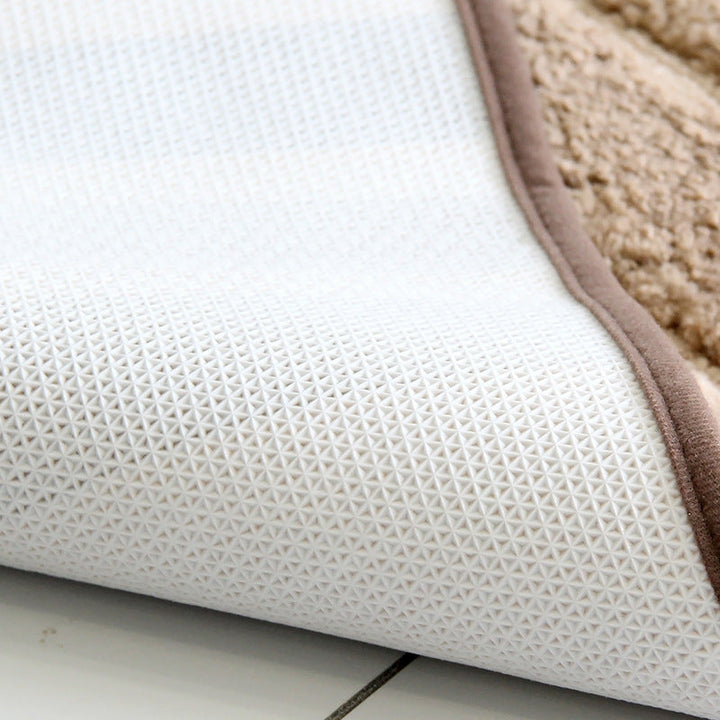 Cozy Textured Bath Mat Kalsten