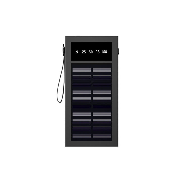 Portable Solar Power Bank with Digital Display and Innovative Charging Management Kalsten