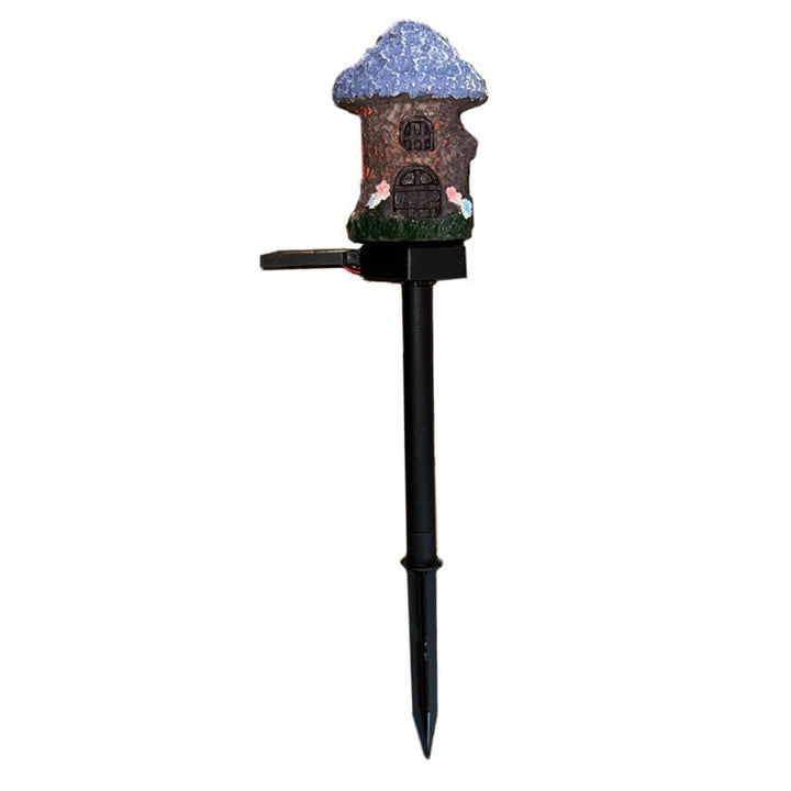 Welcoming Birdhouse Solar Pathway Stake Light With Dusk-To-Dawn Sensor Kalsten