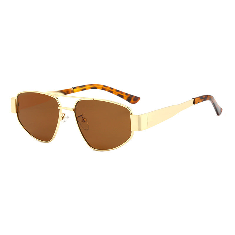 Men's Aviator-Style Metallic Sunglasses Kalsten