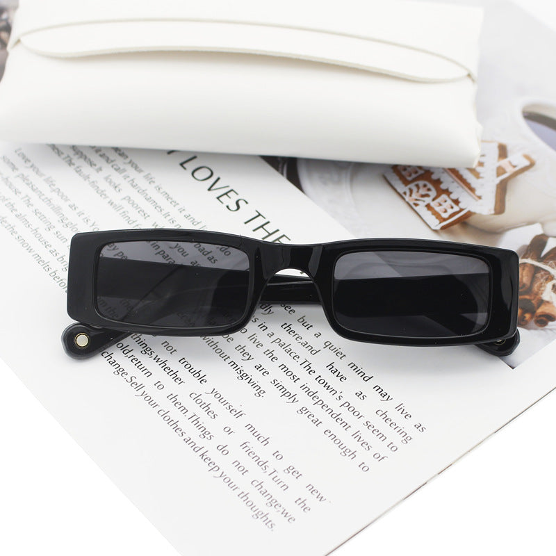 Women's fashion rectangular sunglasses with textured frame Kalsten