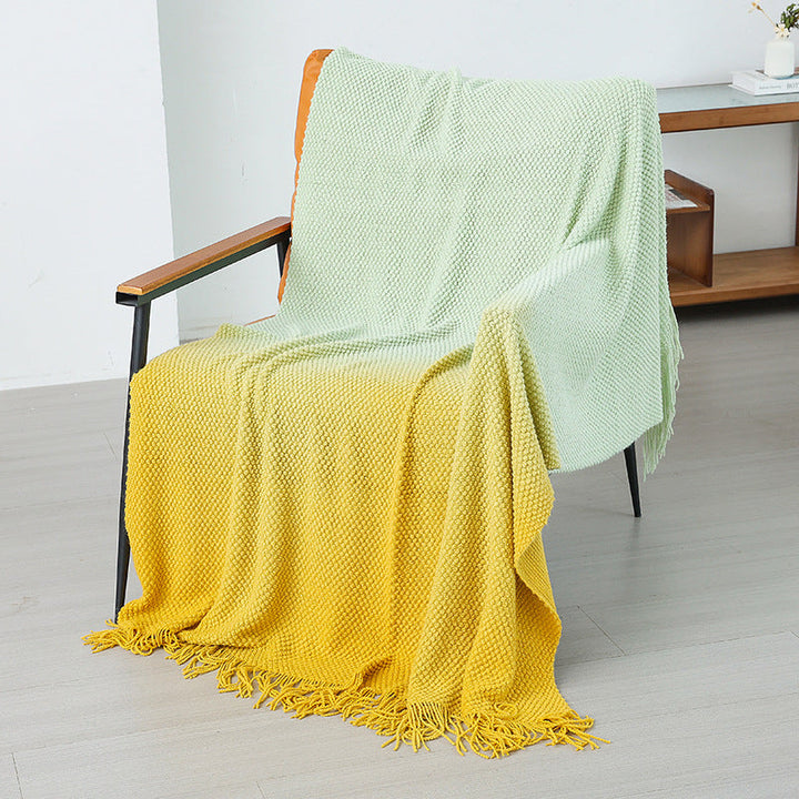 Ladies cozy throw blanket Kalsten