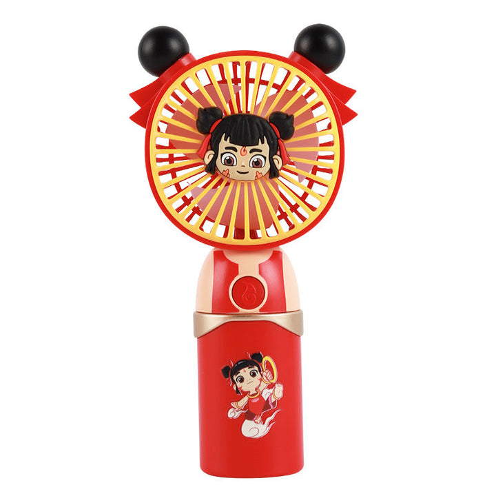 Ladies portable handheld fan with character design Kalsten