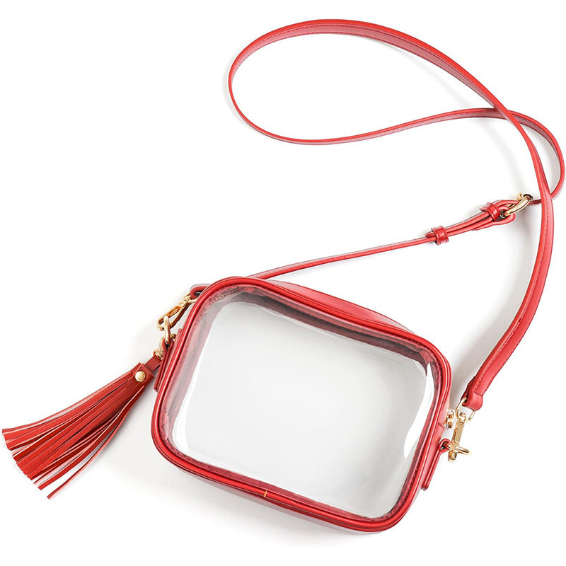 Stylish Transparent Shoulder Bag Kalsten