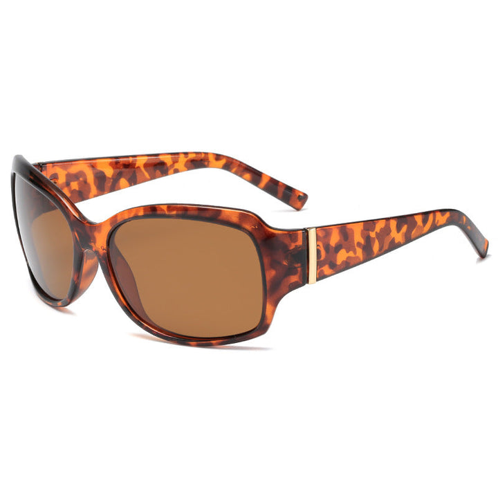 Ladies stylish oversized sunglasses with elegant pattern Kalsten