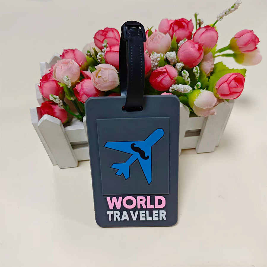 Unisex Luggage Tag with Unique Airplane Design Kalsten