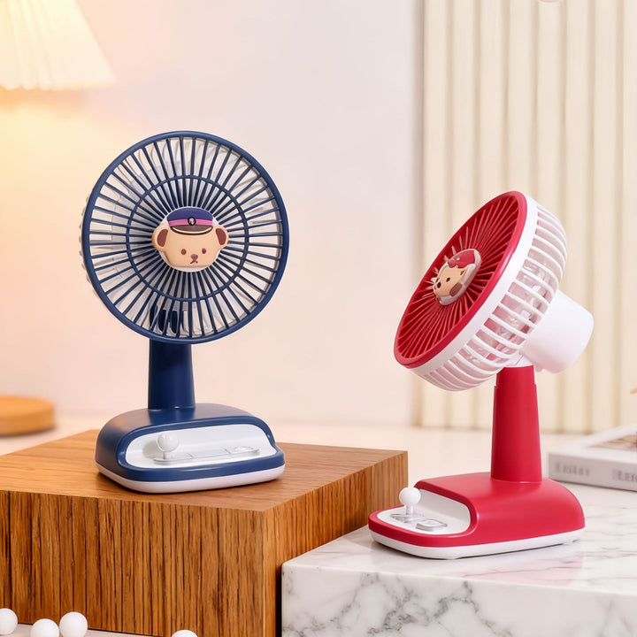 Ladies table fan with flexible tilt angle Kalsten