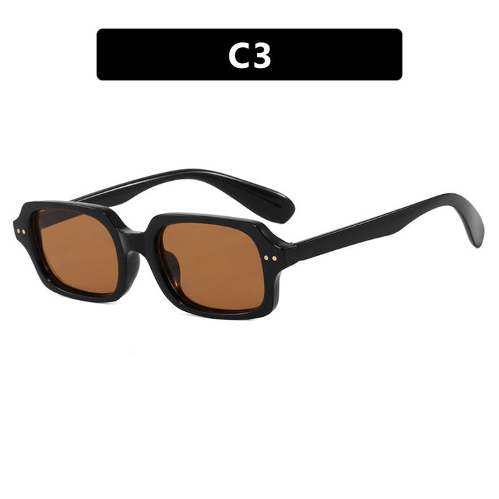 Ladies stylish square sunglasses with striking accents Kalsten