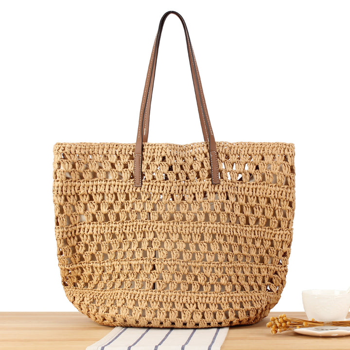 Handmade Beach Bag Made of Natural Wicker Kalsten