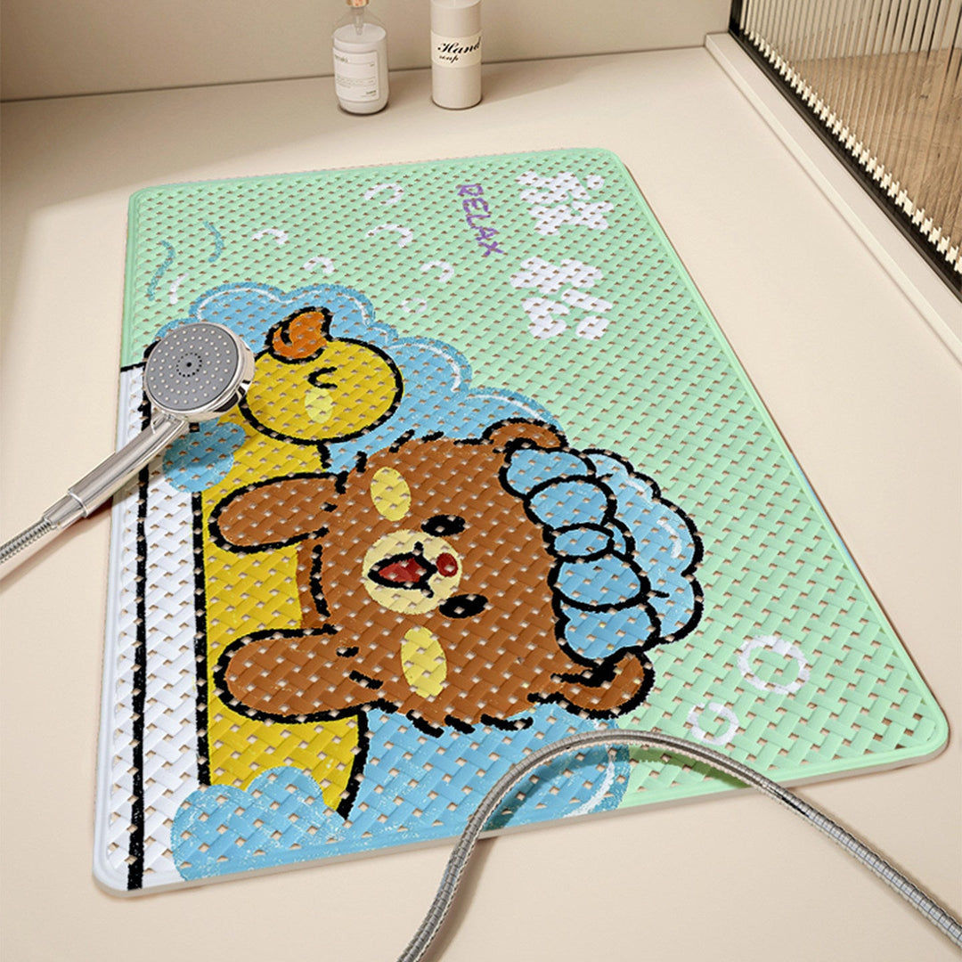 Fun-Themed Bathroom Mat