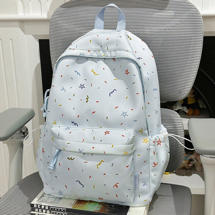 Fun Patterned School Backpack