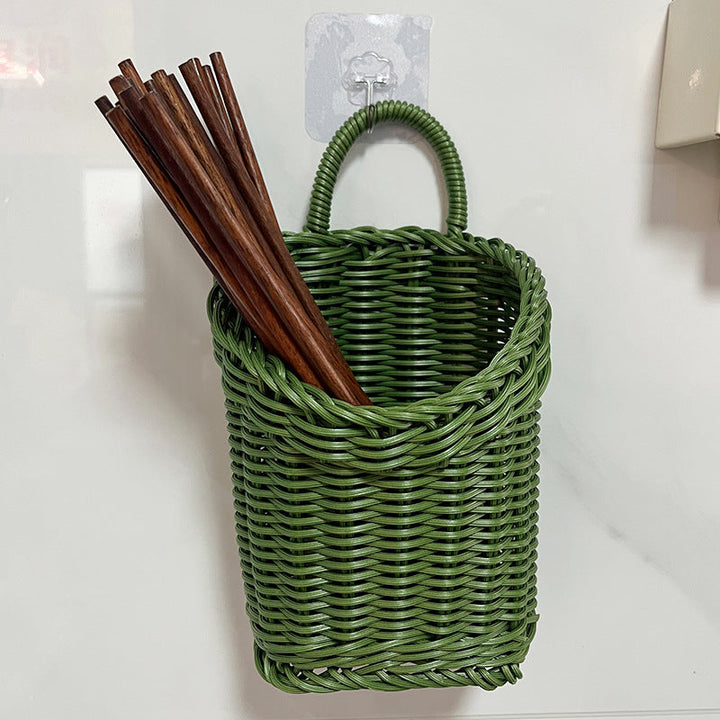 Unisex wall basket with practical hook Kalsten