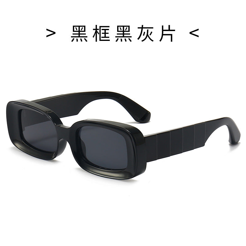 Women's Square Sunglasses with Transparent Frame Kalsten
