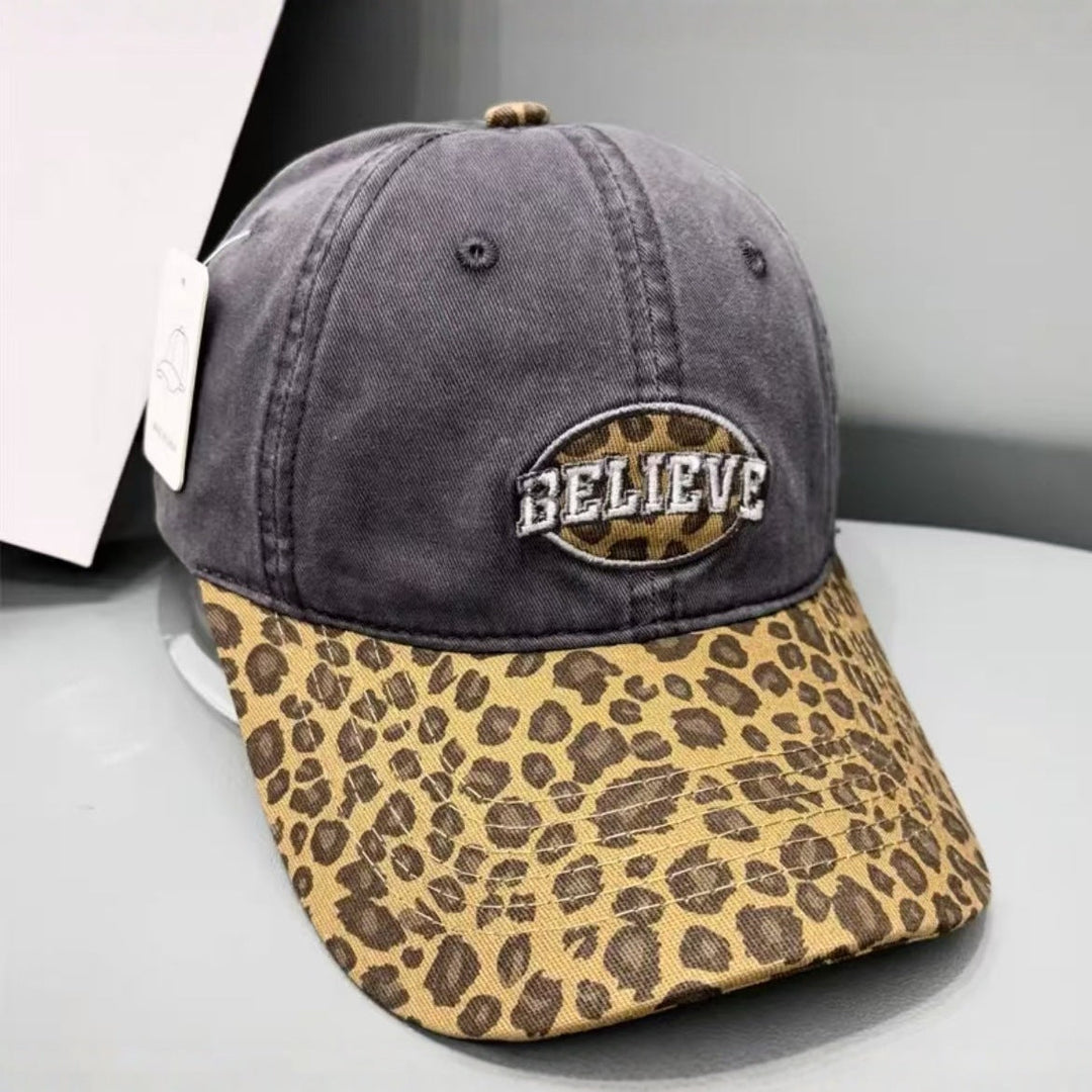 Women's Casual Leopard Print Baseball Cap Kalsten