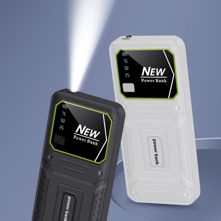 Robust power bank with precise digital charge level indicator Kalsten