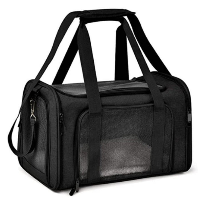 Pet Carrier with Breathable Mesh and Secure Ventilation System Kalsten