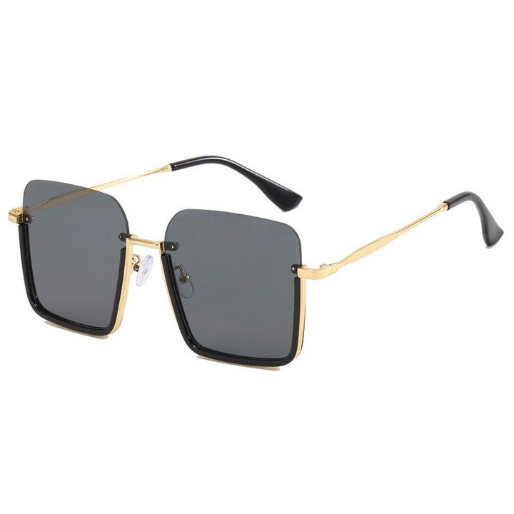 Women oversized sunglasses with elegant geometric frame Kalsten