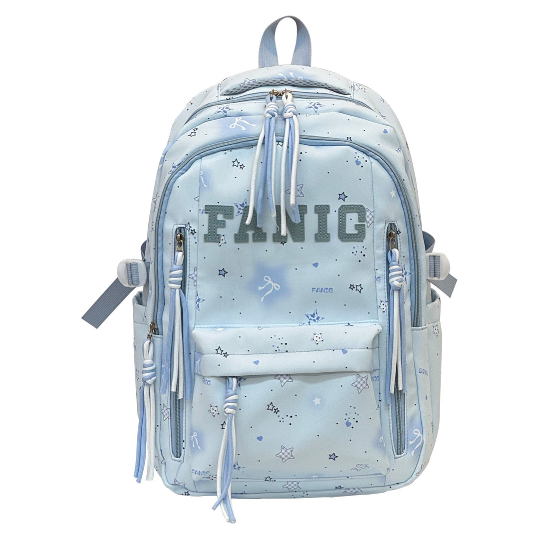 Cosmic Print Multi-Functional School Backpack Kalsten