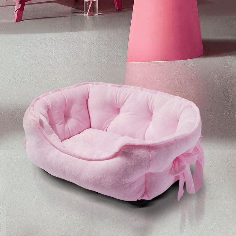 Luxurious Plush Dog Bed