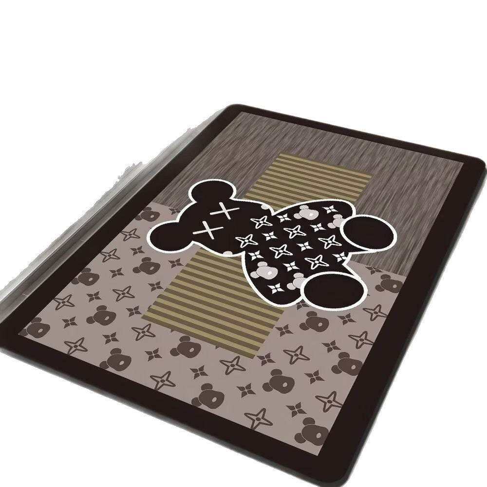 Geometric Hexagonal Pattern Bath Mat Kalsten