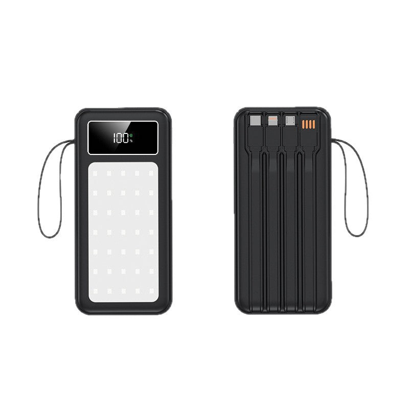 Portable power bank with integrated charging station and innovative LCD display Kalsten