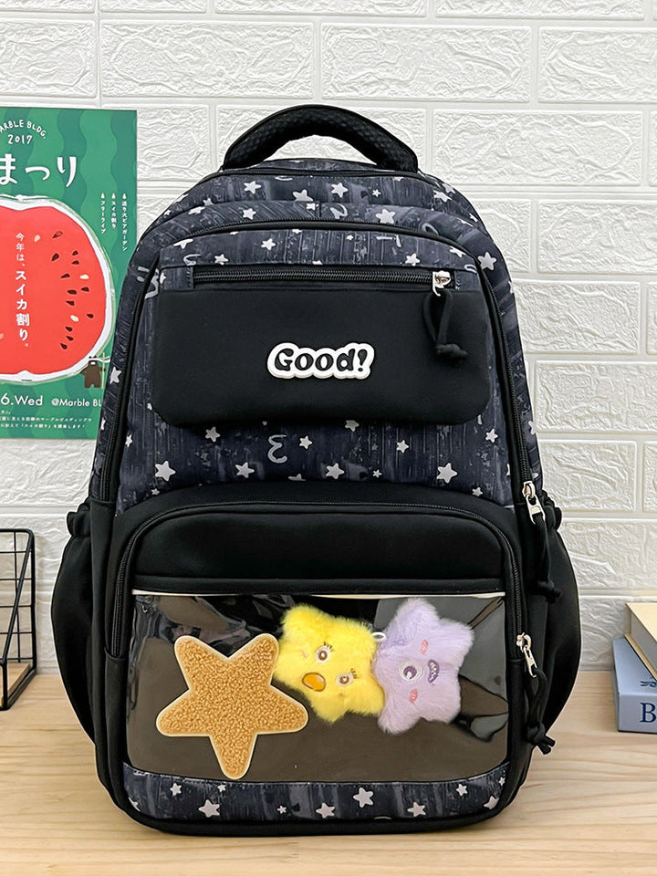 Cute Character Design Plush School Backpack