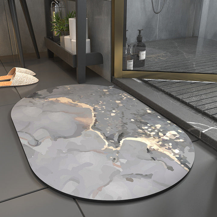 Decorative Shower Mat Kalsten