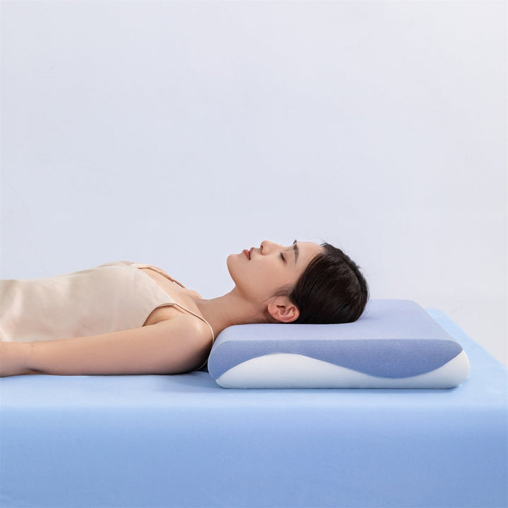 Orthopedic Sleeping Pillow With Ergonomic Contour Kalsten