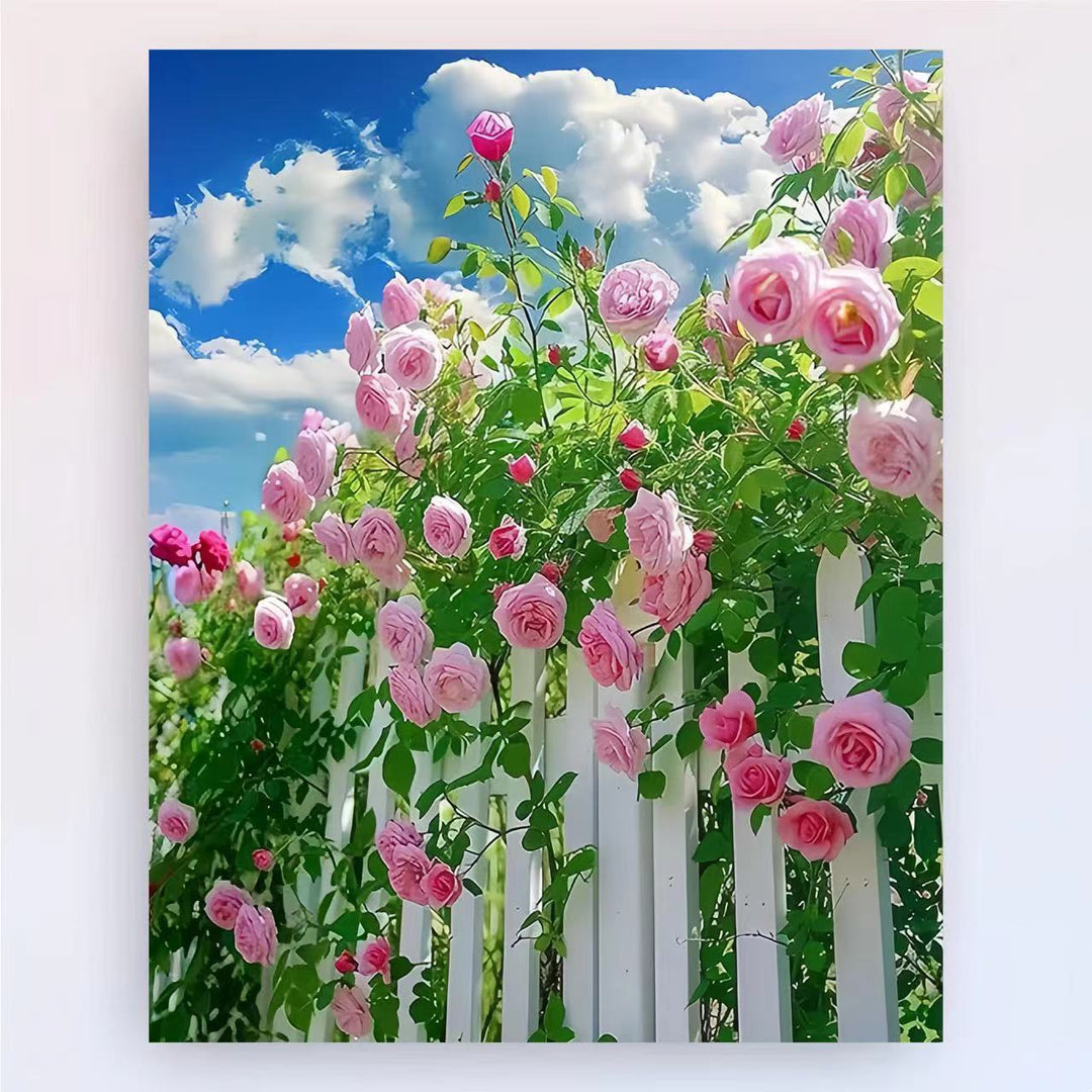 Contemporary Lotus Floral Canvas Art Print Kalsten