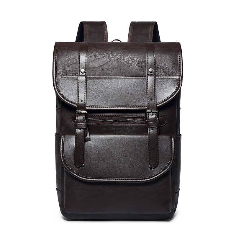 Versatile Leather Backpack Acalora