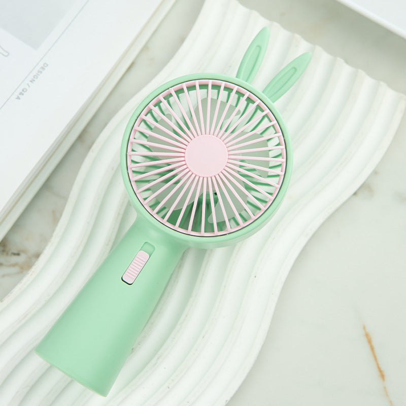Creative Rabbit Ears Handheld Fan Kalsten