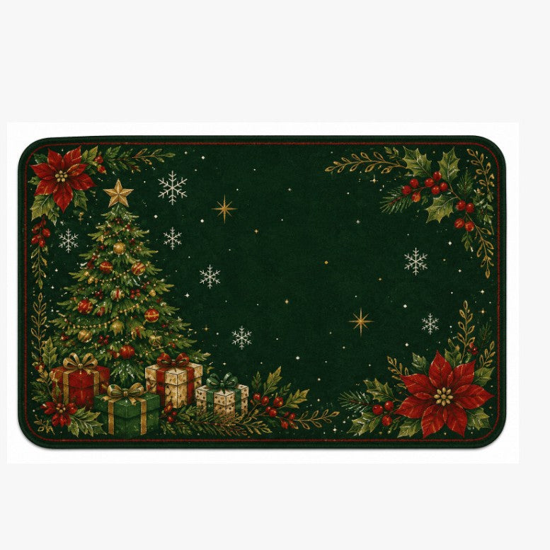 Christmas-Themed Decorative Floor Mat Acalora