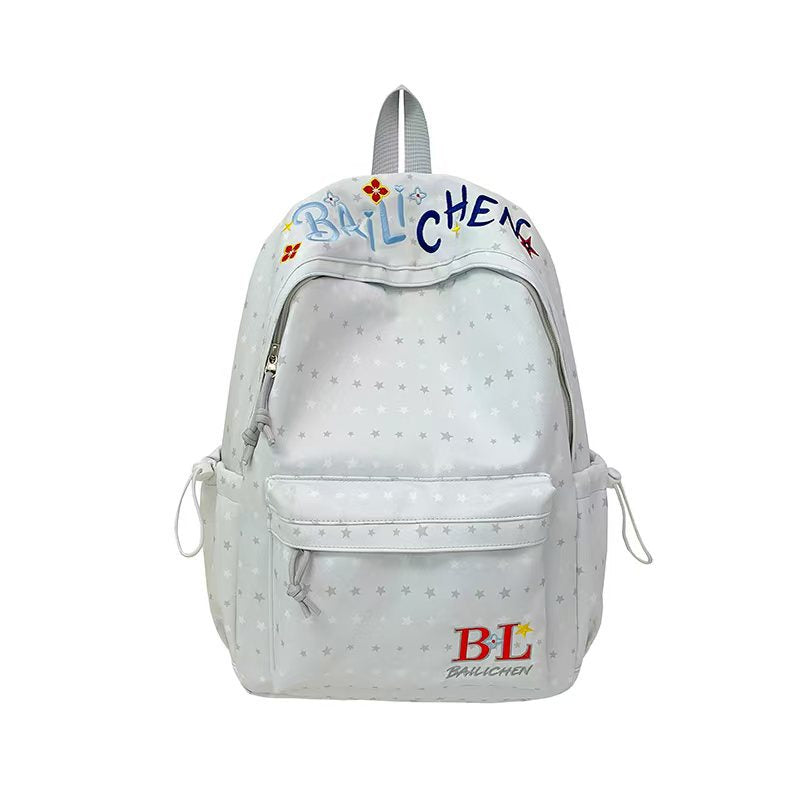 Creative Character Embroidered Backpack Kalsten
