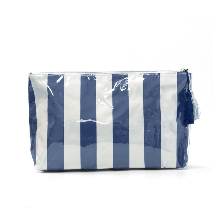 Cosmetic pouch with practical zipper and colorful checkered pattern Kalsten