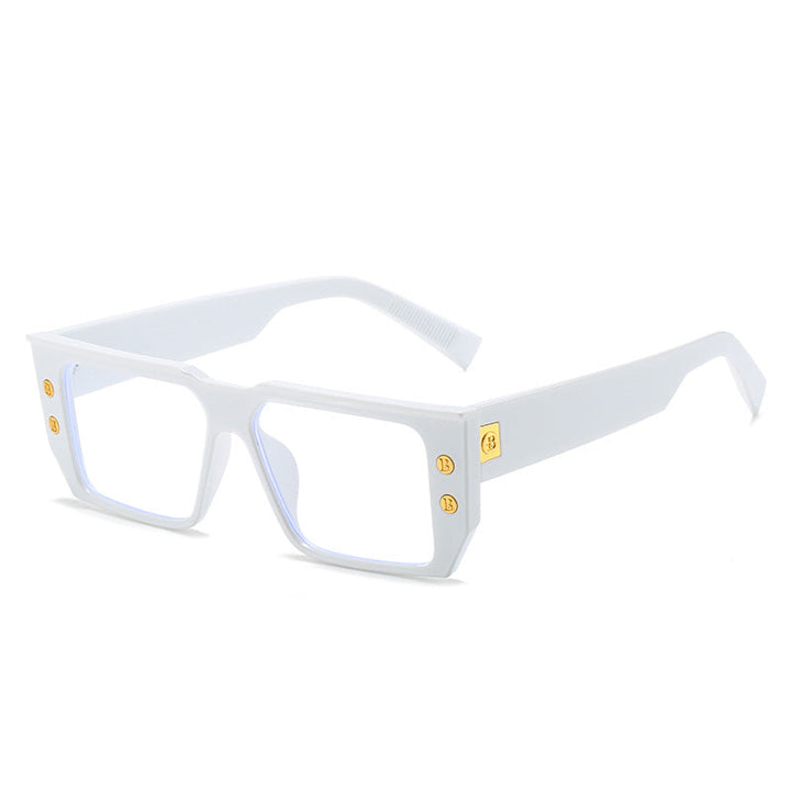 Women's fashionable clear glasses with golden accents Kalsten
